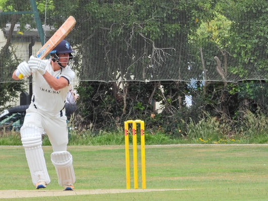A cricketer sponsored by Willow Twin