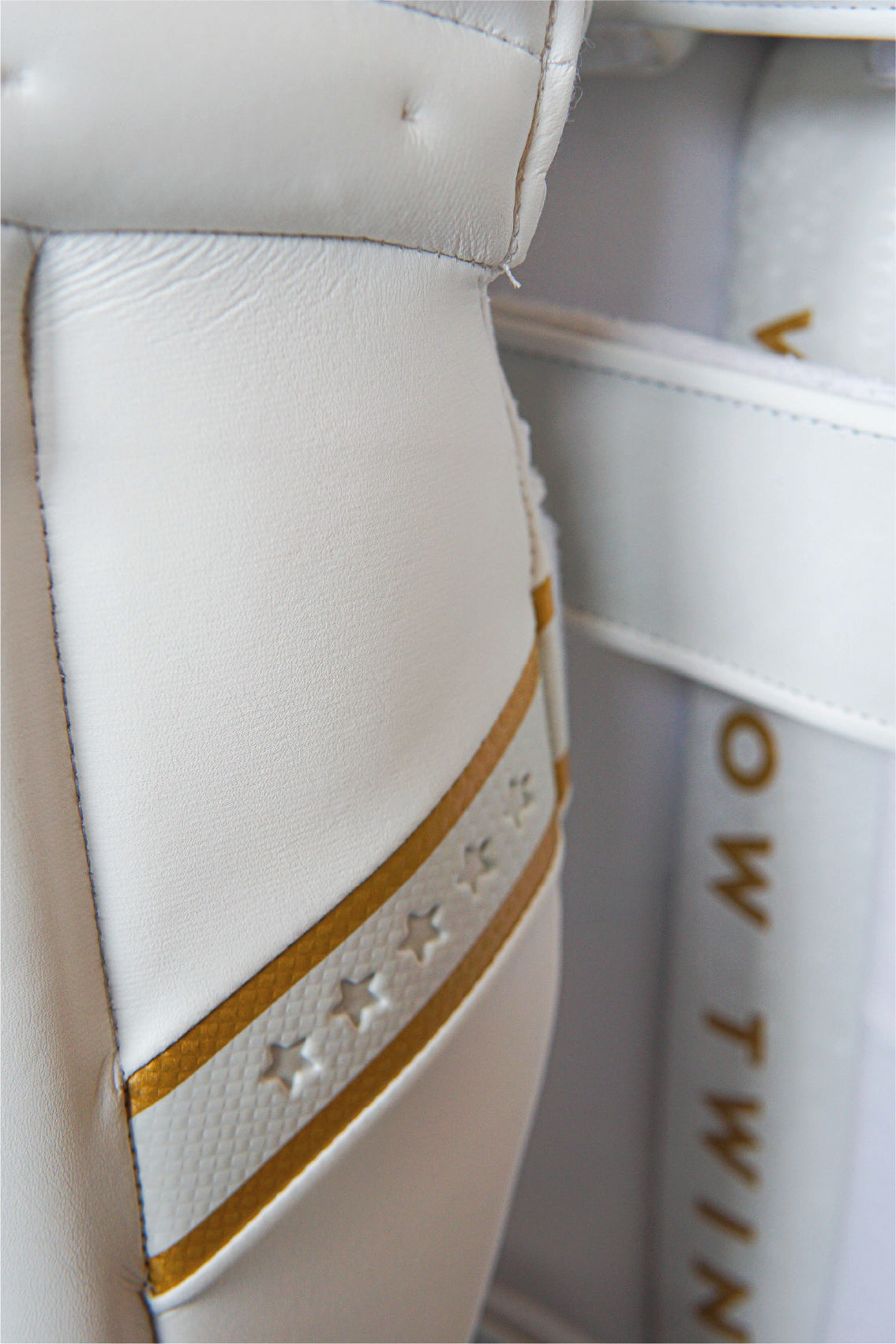We finished the pads with Gold accented embossed Willow Twin brand detailing