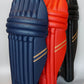 Cricket Batting Pads Coloured Navy Red Black Willow Twin