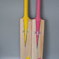 Highest quality of English cricket bat craftmanship: Each Willow Twin Junior is individually handmade, with CNC-free manufacturing and individual in-house pressing and processing from cleft to bat